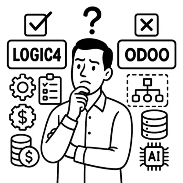 Logic4 optimaliseren of migreren naar Odoo?